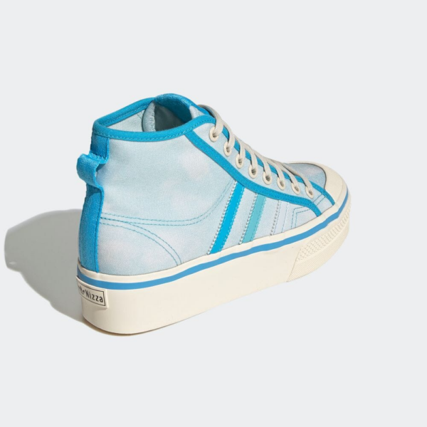 Giày Adidas Nizza Platform Mid 'Blue' GX4604 - Hình ảnh 2