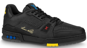 Giày Louis Vuitton LV Trainers 2021 'Black Yellow' 1A8ZQ9