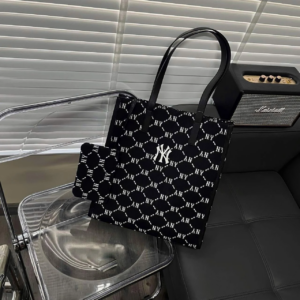 Tui MLB Monogram Diamond Jacquard 'Black' 3AORM012N-50BKS