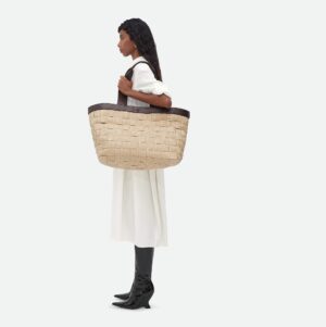 Tui Bottega Veneta Cassette Tote 'Natural' 730874V2OC19814