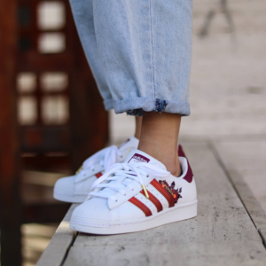 Alternative view of Giày Adidas Her Studio London x Wmns Superstar 'Autumn Floral' FW2527