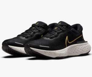 Alternative view of Giày Nike ZoomX Invincible Run Flyknit Black Metallic Gold CT2228-004
