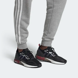 Alternative view of Giày Adidas ZX 2K Boost 'Black Shock Red' FX7475