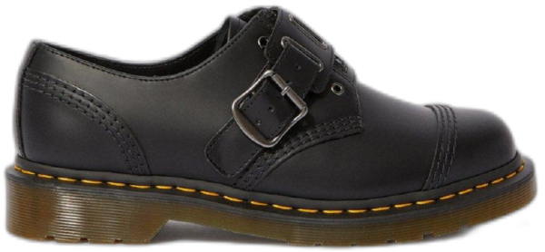 Giày Dr.Martens 1461 Quynn Smooth Leather Buckle 'Black' 25603001