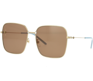 Alternative view of Kính Gucci Brown Square Ladies Sunglasses GG0443S-002