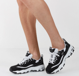 Alternative view of Giày Skechers D'Lites M 'Black' 52675-BKW