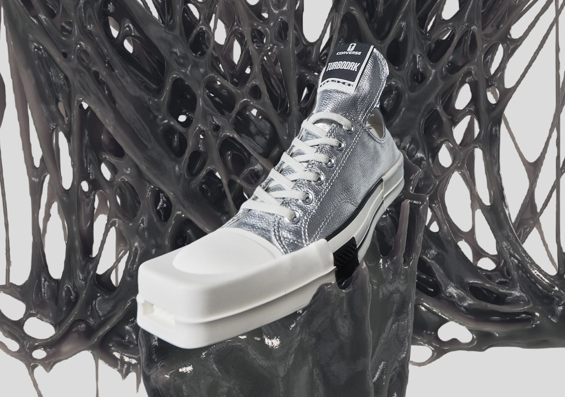 Hinh anh 5: Can canh ve ngoai moi me cua Rick Owens x Converse TURBODRK Chuck 70