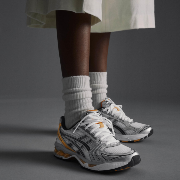 Giày Asics Gel Kayano 14 'White Pure Gold' 1201A019-102 - Hình ảnh 2