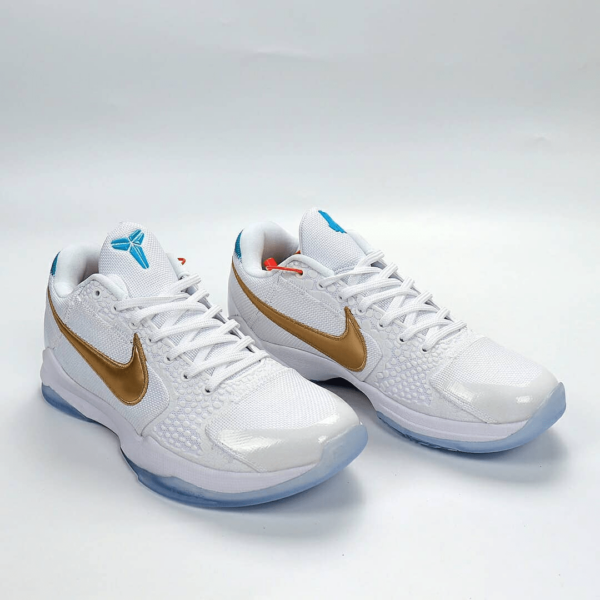 Giày Nike Undefeated x Zoom Kobe 5 Protro ' Unlucky 13' DB4796-100 - Hình ảnh 4