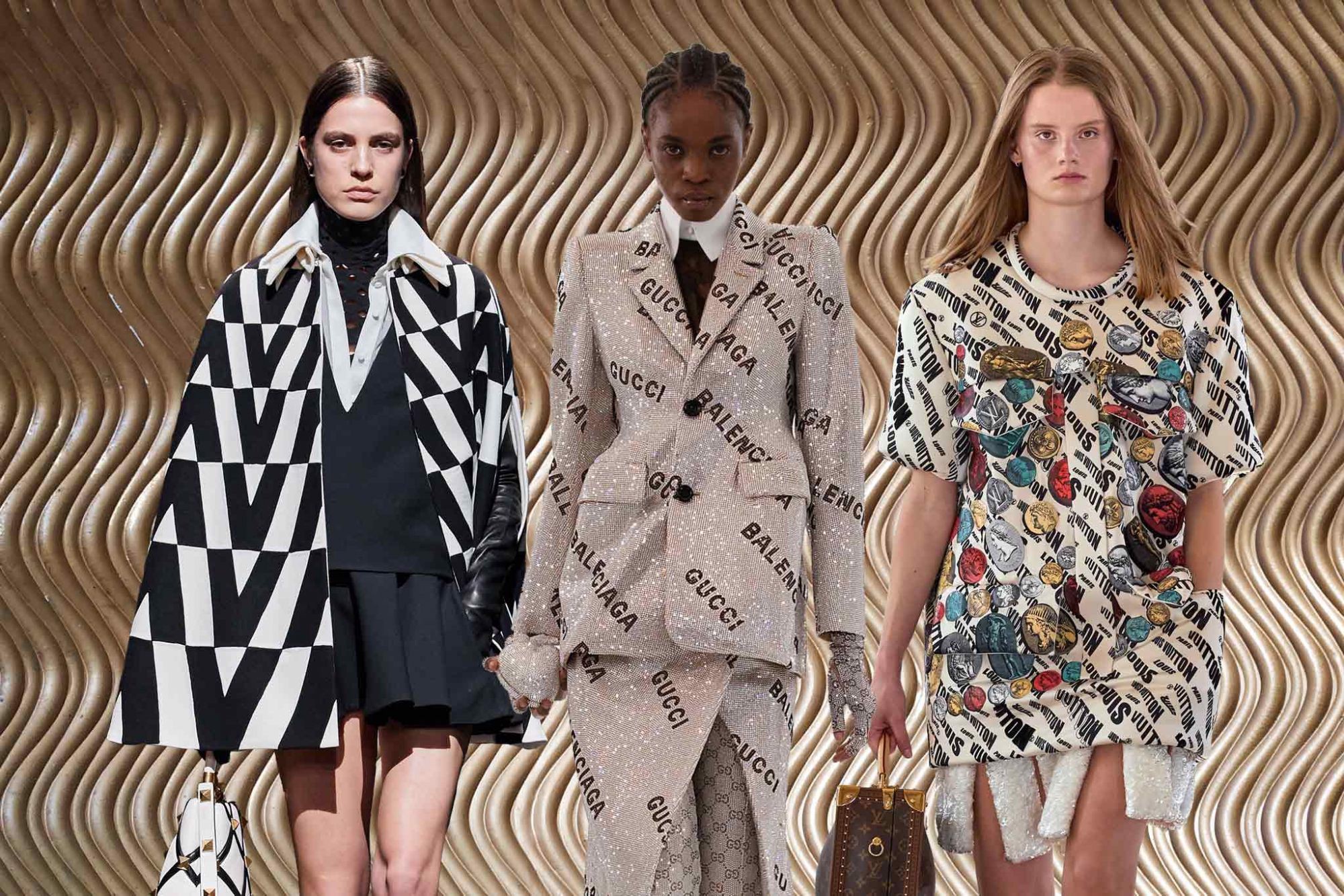 Tim hieu ve Logomania - xu huong thoi trang in logo thuong hieu