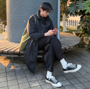 Alternative view of Giày Converse Chuck 70 Low 'Black' 162058C