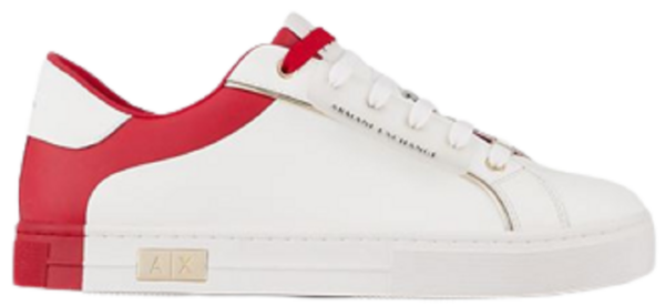 Giày Armani Exchange Brand Logo 'White Red' 17220264WI