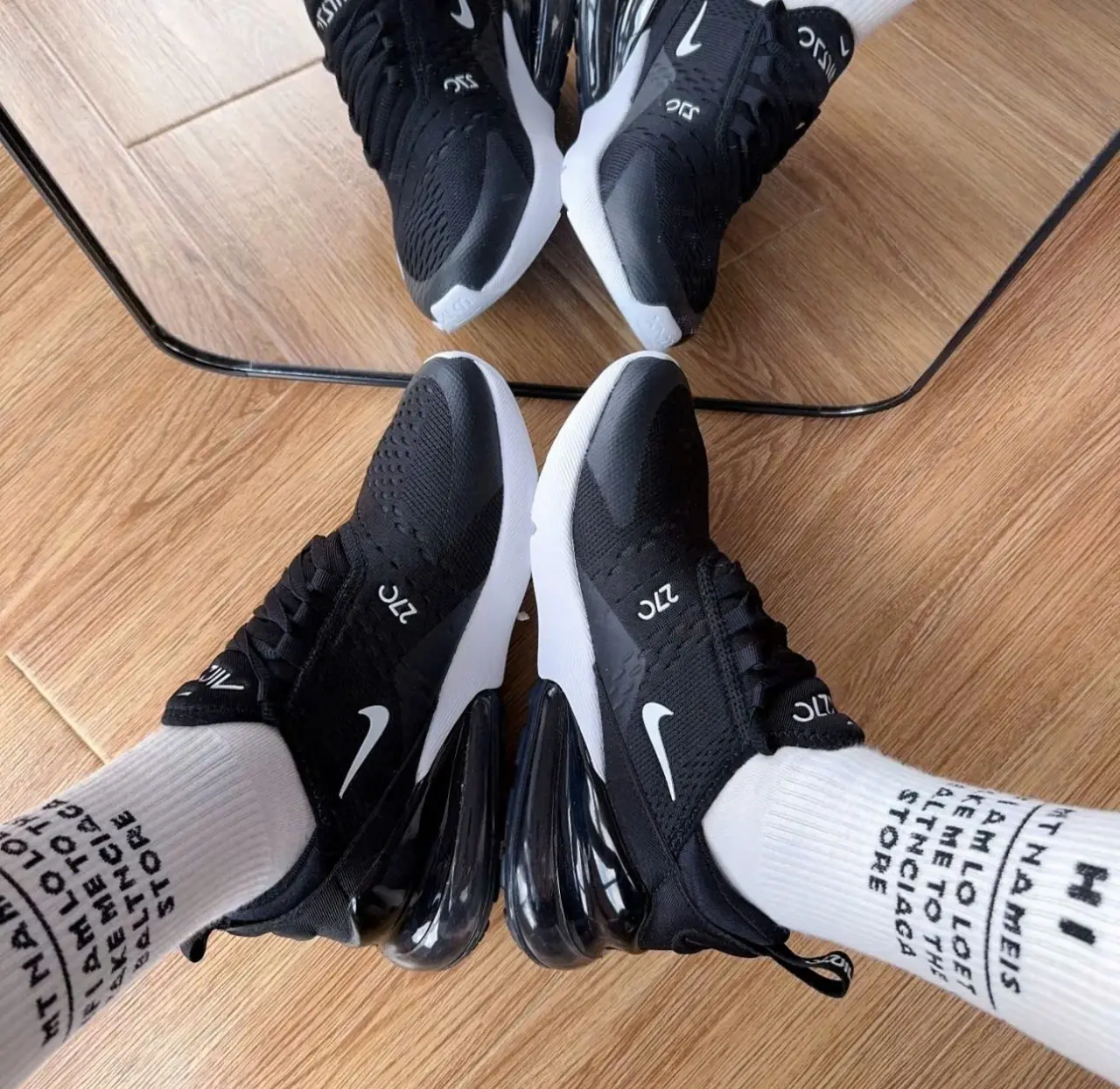 Alternative view of Giày Nike Wmns Air Max 270 'Black' AH6789-001