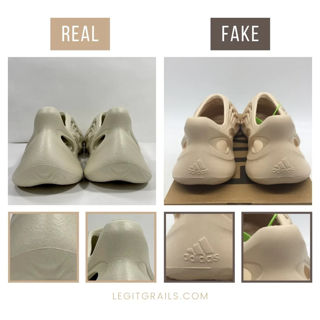 Cách phân biệt những đôi Yeezy Foam Runner là real hay fake Authentic