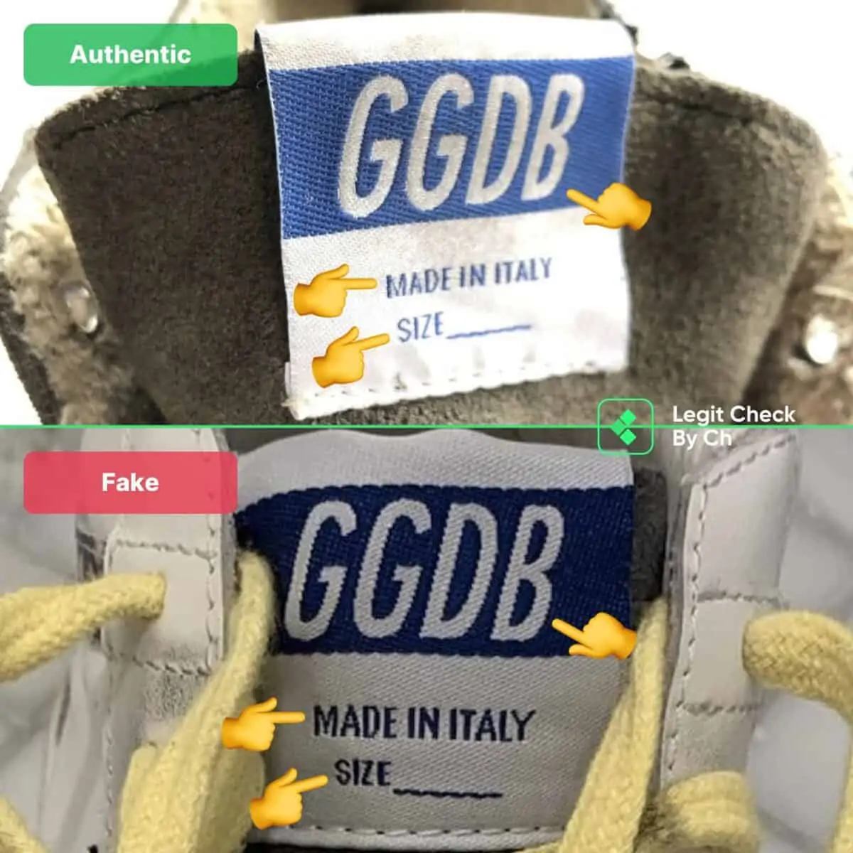 Hinh anh 3: Cach phan biet nhung doi Golden Goose Mid Star la real hay fake