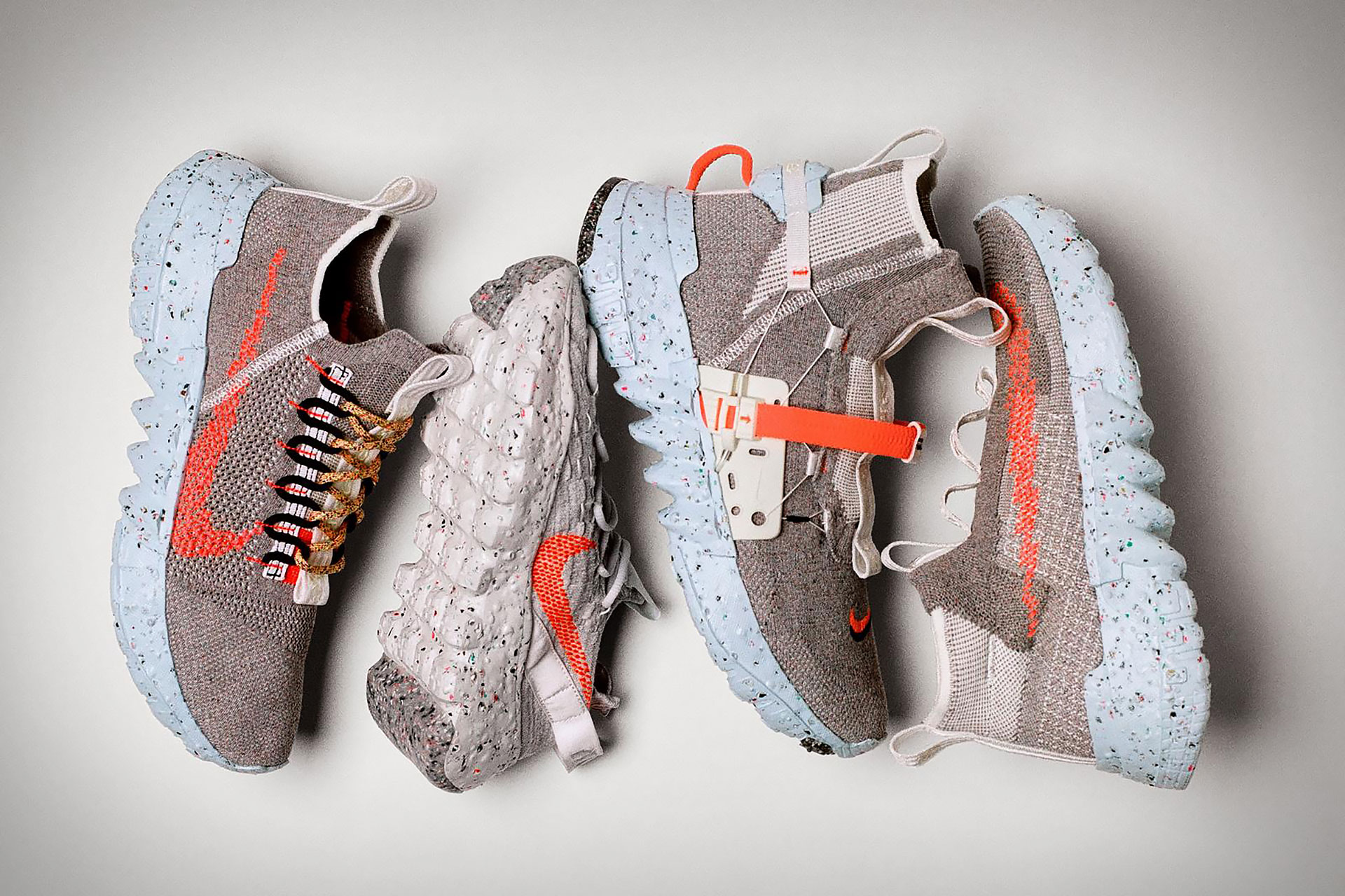 nike asuna slide space hippie