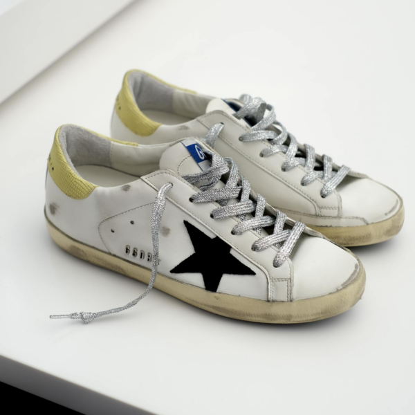 Giày Golden Goose Supper-Star 'White Black' GWF00101 F003192 11171 - Hình ảnh 2