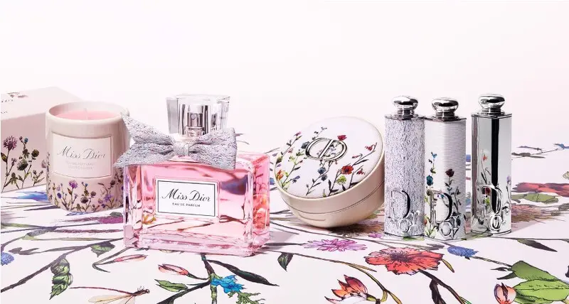 MISS DIOR MILLEFIORI: Bo my pham dang mo uoc cua moi co gai