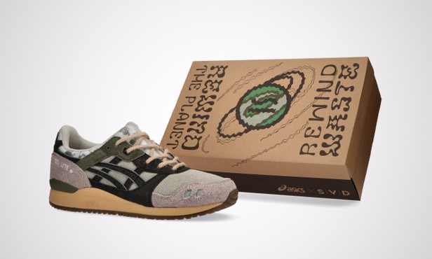 Hinh anh 1: Asics Gel Lyte 3 x Sivadescalzo: net hoang da day co dien