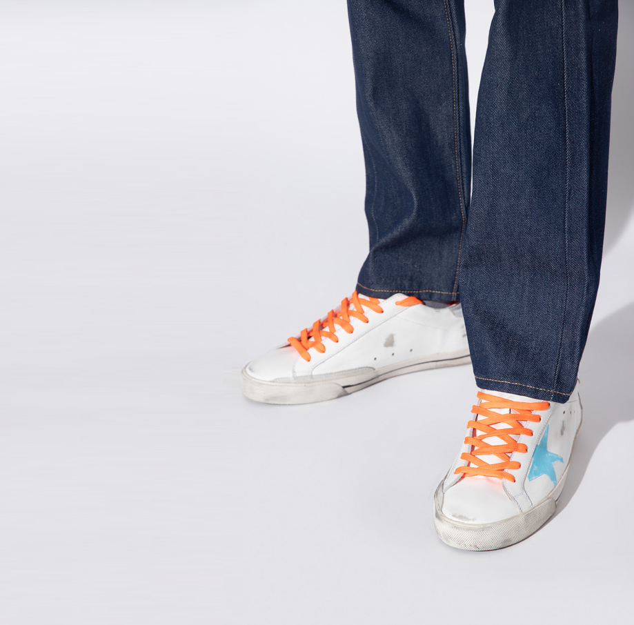 Alternative view of Giày Golden Goose Supper Star 'White Green' GMF00274 F002537 10900