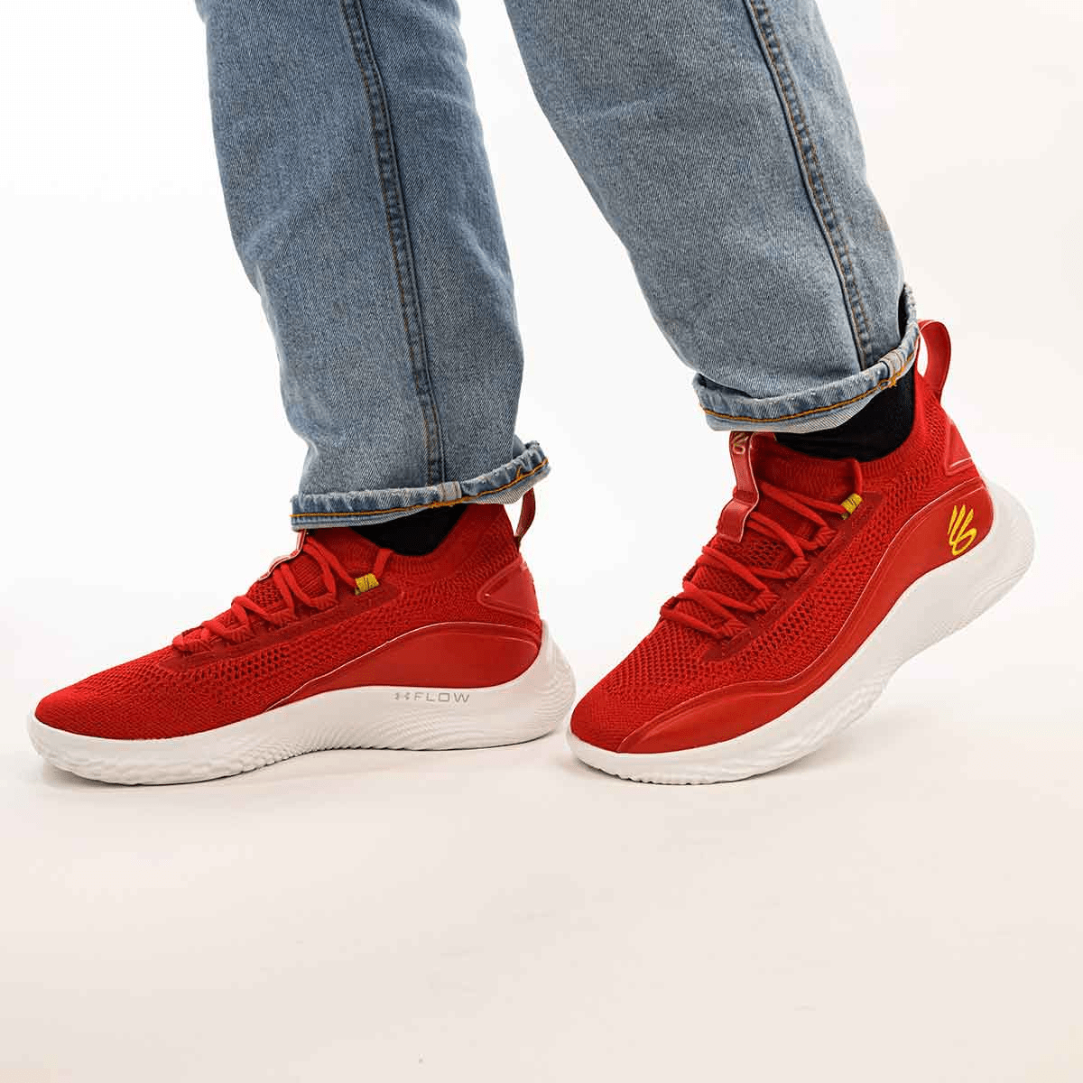 Alternative view of Giày Under Armour Curry Flow 8 'Chinese New Year' 3024035-600