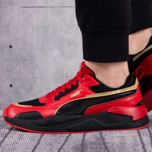 Alternative view of Giày Puma X Ray 2 Square Trainers 'Black Red' 373108-16