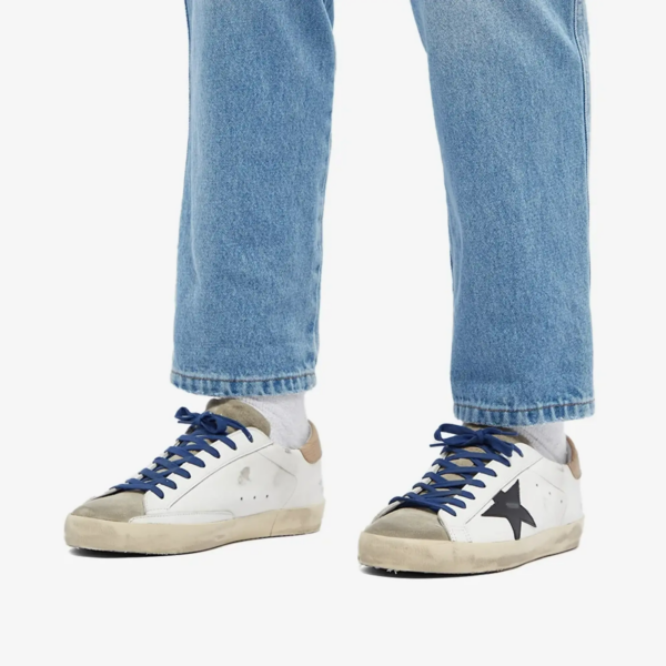 Giày Golden Goose Super Star Distressed 'White' GMF00101-F003208-11178 - Hình ảnh 3