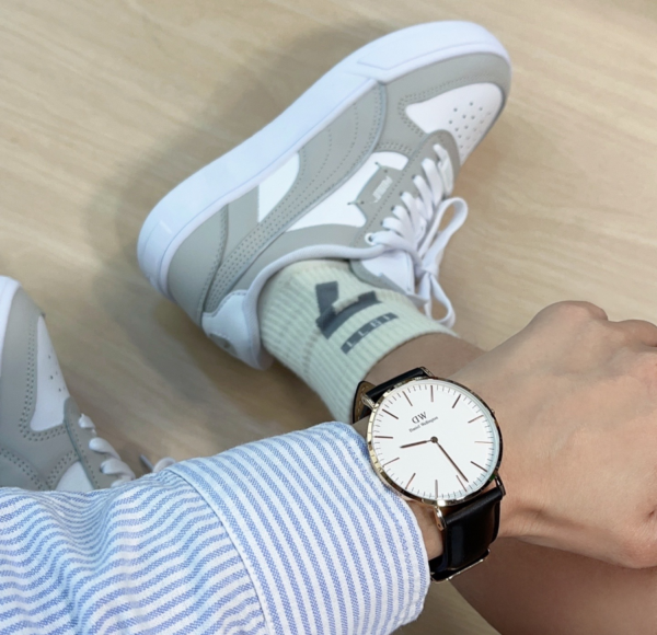 Giày Puma Caven Dime ' White Beige' 384953-11 - Hình ảnh 4