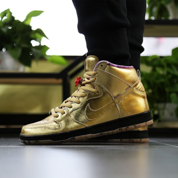 Giày Nike Humidity x Dunk High SB 'Trumpet' AV4168-776 - Hình ảnh 12