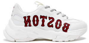 Giày MLB Big Ball Chunky Boston Red Sox 'White Red' 3ASHC201N-43IVS