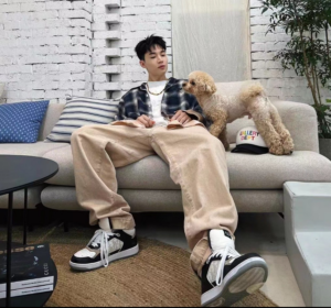 Giay Dior B27 High-top Sneaker Black 3SH133ZIJ-H163