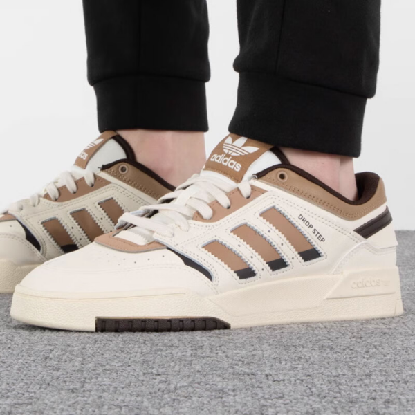 Giày Adidas Drop Step Low 'White Brown' H03684 - Hình ảnh 5