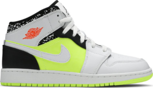 Giày Nike Air Jordan 1 Mid 'Composition Notebook' 554725-870