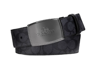 Thắt Lưng Coach Stitched Plaque Cut-to-Sized 64084-CQBK