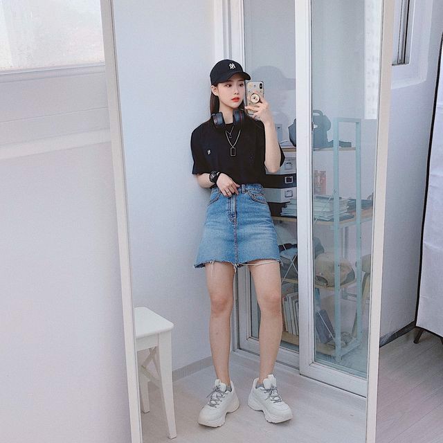 Hinh anh 3: Tat tan tat cac tip phoi do cung voi giay MLB cho cac co nang 2021