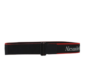 Alternative view of Thắt Lưng Alexander McQUEEN 'Black And Red' 6472691AAAV1092