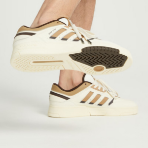 Giay Adidas Drop Step Low 'White Brown' H03684