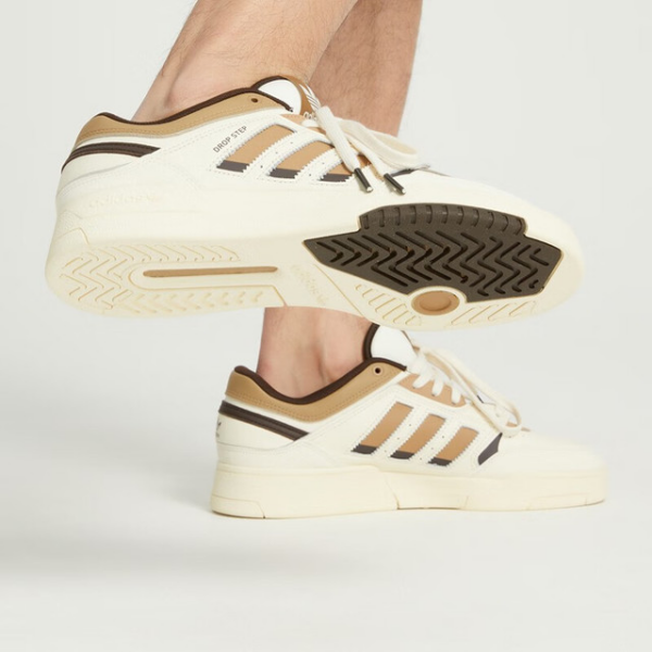 Giày Adidas Drop Step Low 'White Brown' H03684 - Hình ảnh 3