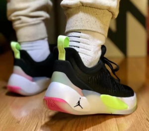 Giay Nike Jordan Luka 1 PF 'Black Lime Glow' DQ6510-003