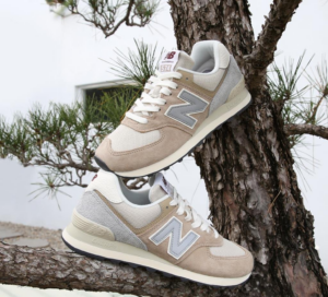Alternative view of Giày New Balance 574 Lunar New Year 'Mindful Grey' U574LN2