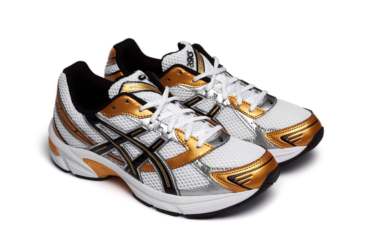 Nguoc dong thoi gian cung ASICS' GEL-1130 "Pure Gold" va "Polar Shade"
