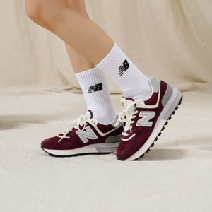 Giay New Balance U574LG AA 'Burgundy' U574LGAA