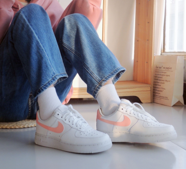 Giày Nike Wmns Air Force 1 '07 'Oracle Pink' AH0287-102 - Hình ảnh 6