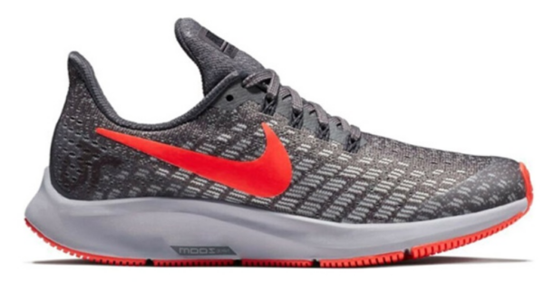 Giày Nike Air Zoom Pegasus 35 GS 'Grey Bright Crimson' AH3482-002