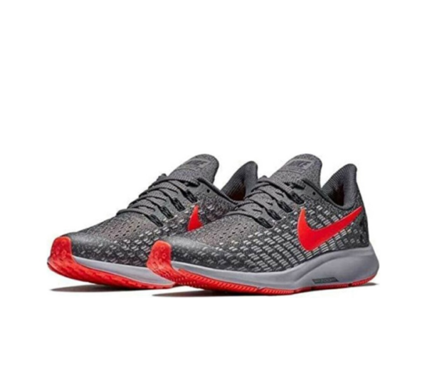 Giày Nike Air Zoom Pegasus 35 GS 'Grey Bright Crimson' AH3482-002 - Hình ảnh 2