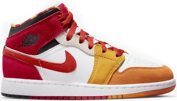 Giày Nike Air Jordan 1 Mid SE GS 'Picnic' DX2460-601