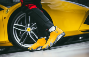 Alternative view of Giày Nike Air Jordan 14 Retro 'Reverse Ferrari' BQ3685-706