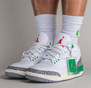 Giay Nike Air Jordan 3 Retro 'Lucky Green' CK9246-136