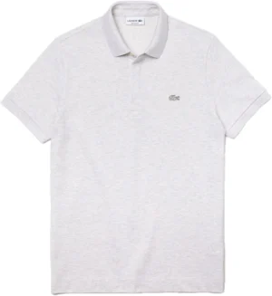 Áo Lacoste Paris Polo Shirt Regular Fit Stretch Cotton 'White' PH5522-HT1