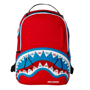 Balo Sprayground Braces Shark Red